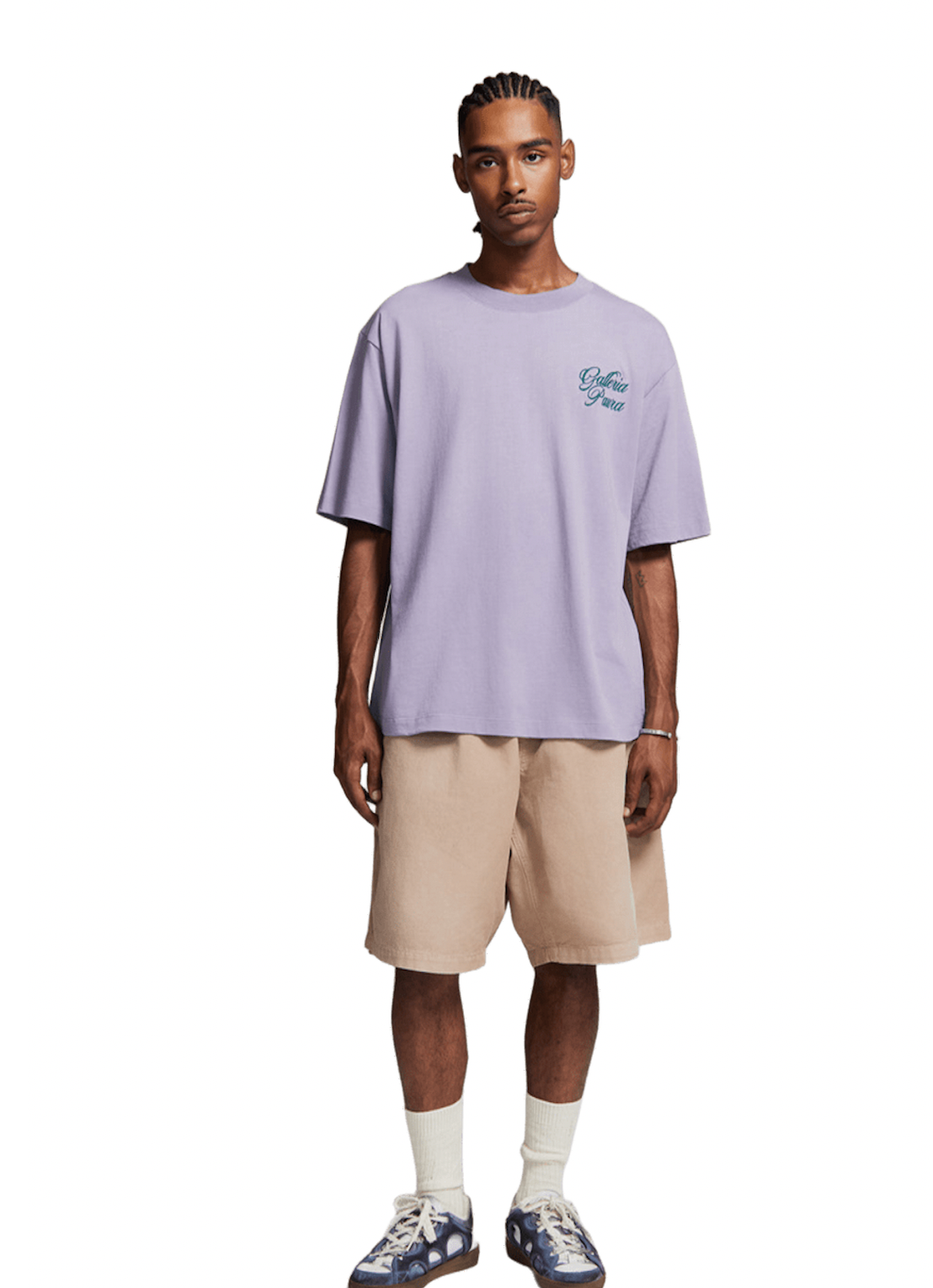 T-shirt Cleo Oversized Uomo Danilo Paura Ricamo Corsivo Made in