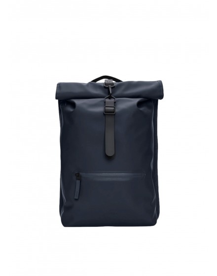 NAVY BACKPACK ROLLTOP RAINS