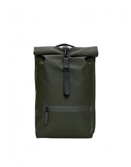 ZAINO ROLLTOP VERDE MILITARE RAINS