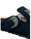 BLACK SUEDE CLOG TAJI