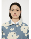 DENIM COAT RITA ROW