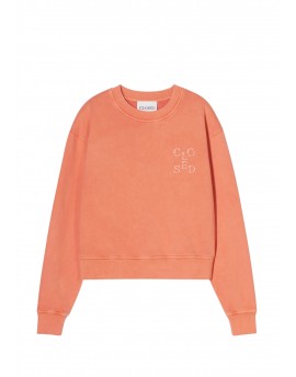 SWEATSHIRT WITH LOGO CLOSED