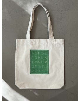 TOTE BAG ALFABETO BRACCIODIFERRO MILANO