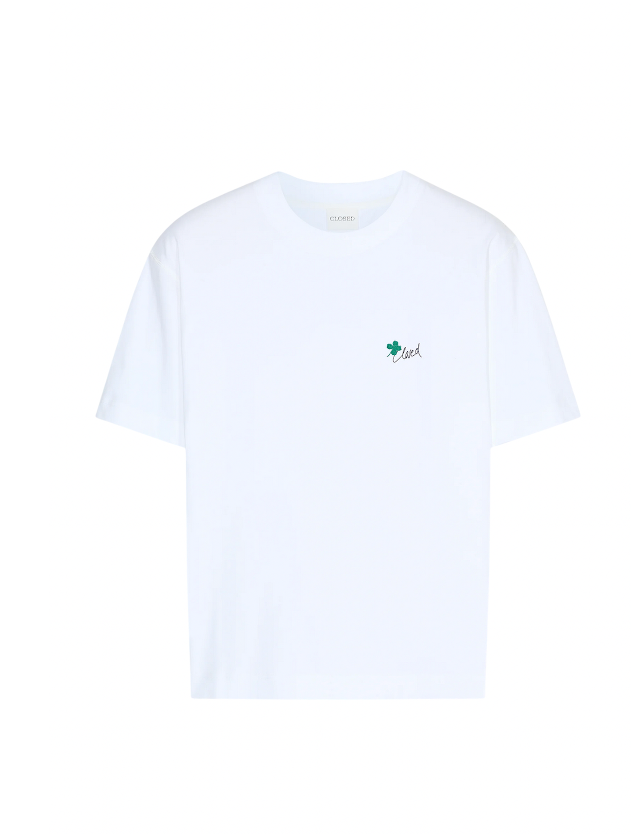 T-shirt con stampa Closed in cotone biologico - vista frontale