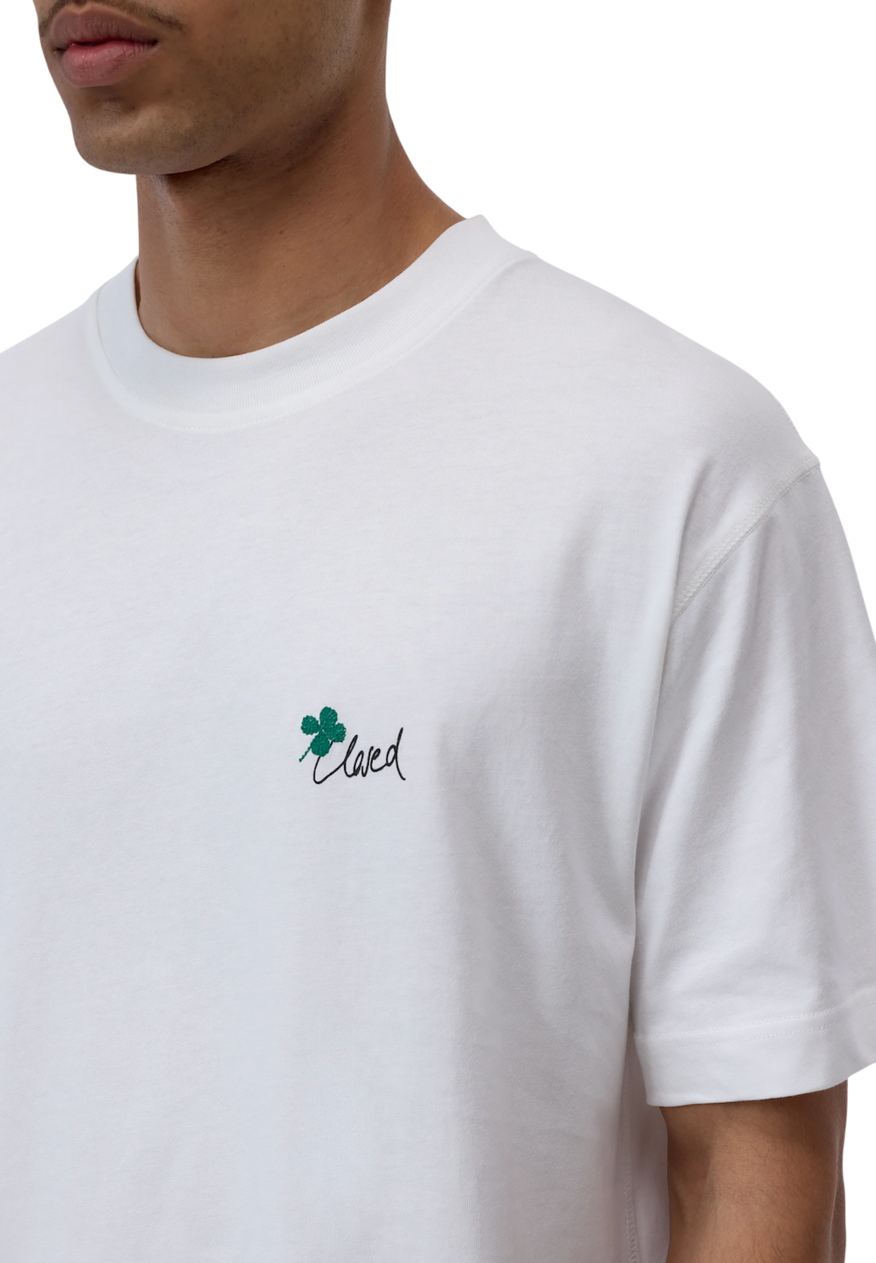 T-shirt con stampa Closed - vista laterale
