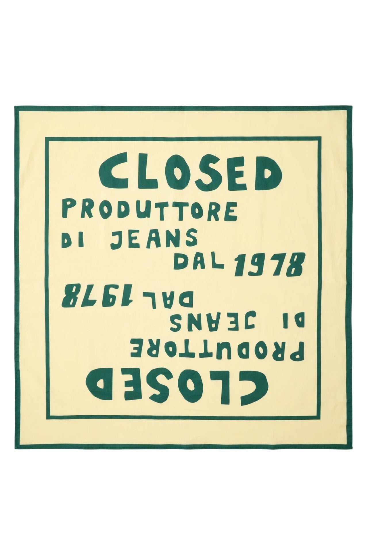 Bandana in cotone Closed