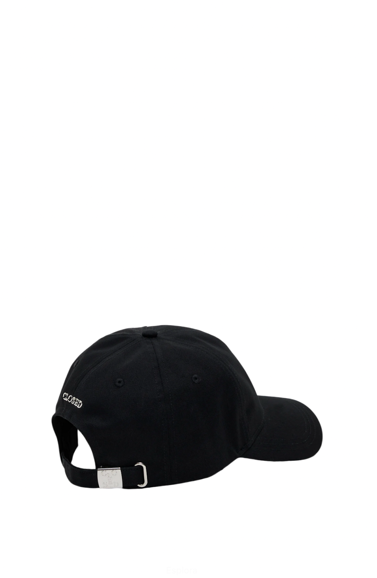 Cappello nero con ricamo Closed
