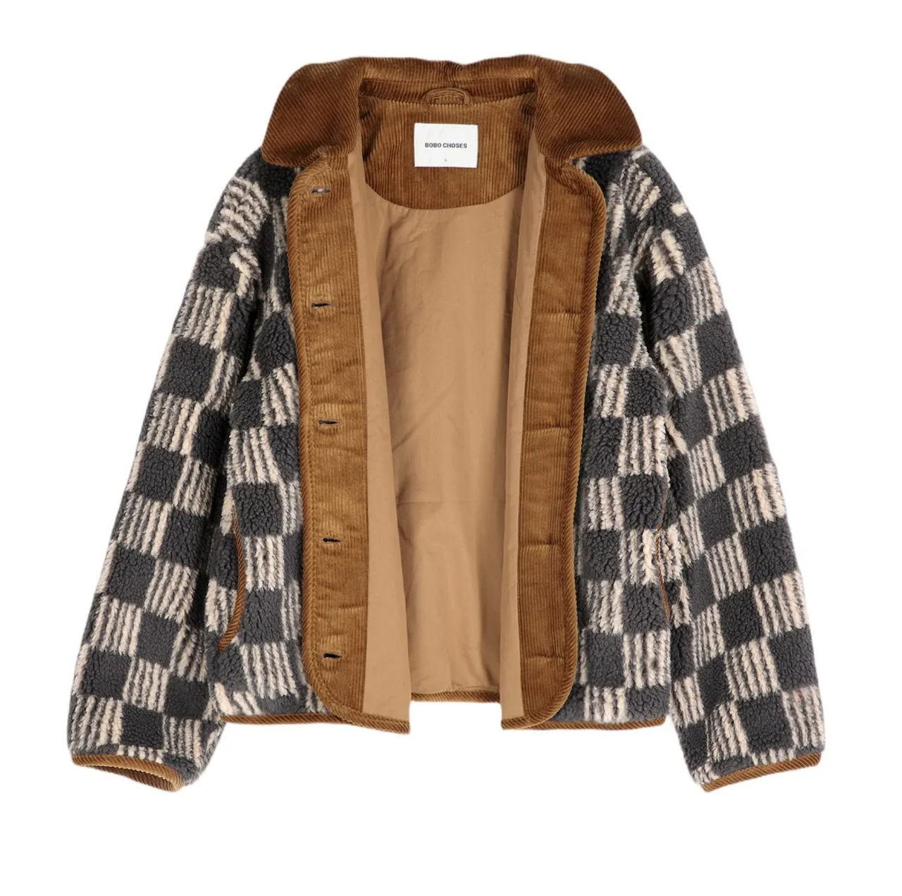 Giacca in cotone sherpa Bobo Choses