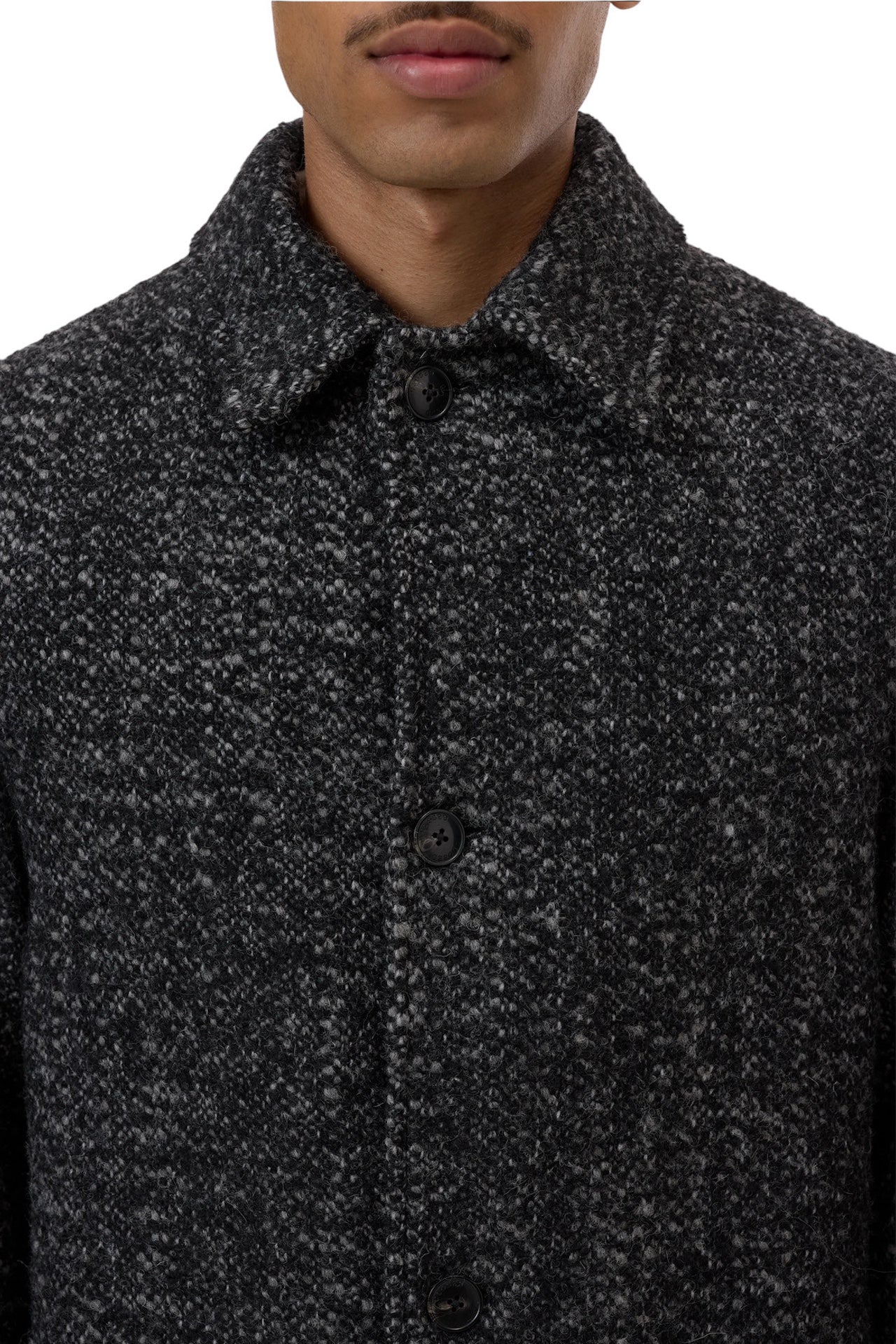 Cappotto misto lana boucle' Closed