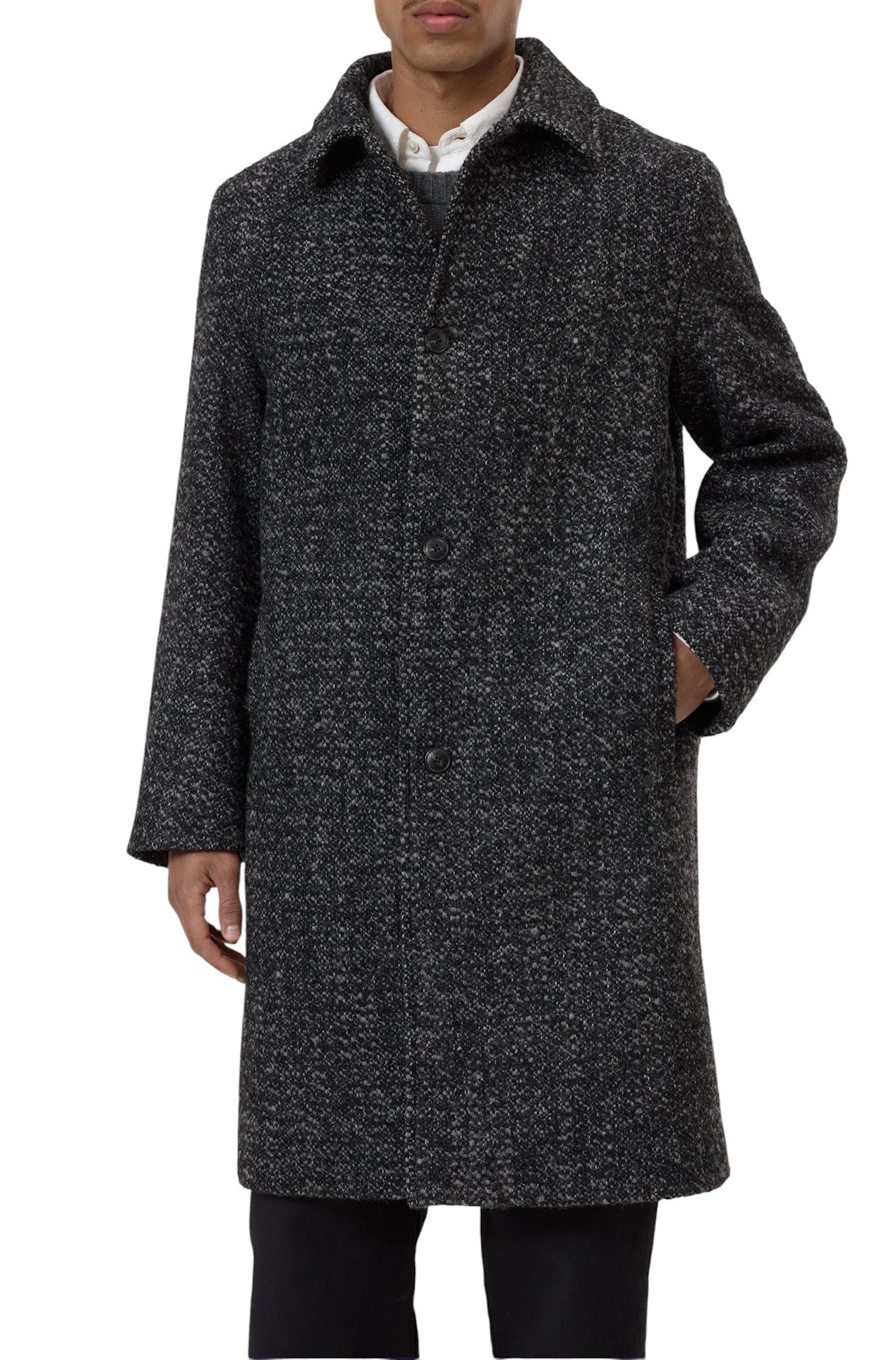Cappotto misto lana boucle' Closed