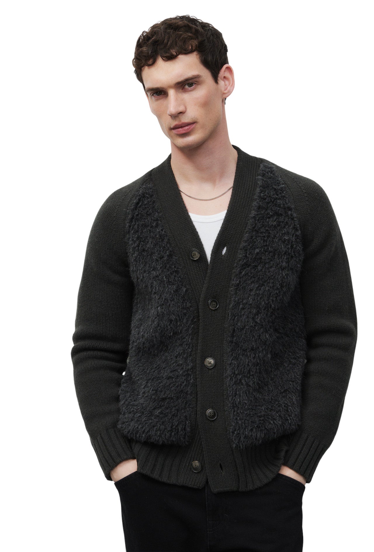 Cardigan grigio scuro Closed
