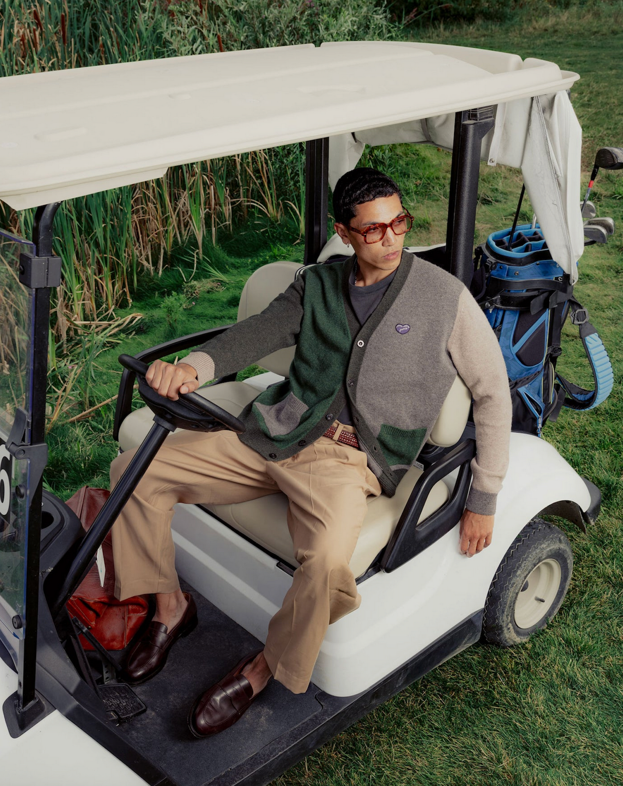 Cardigan multicolor Maison Labiche