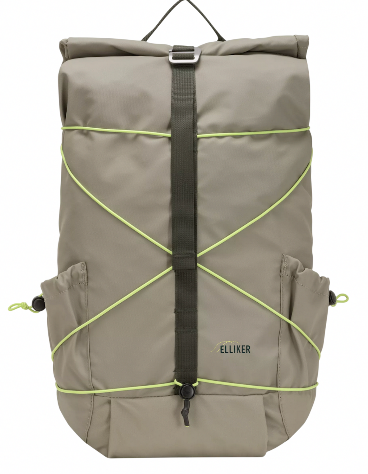Zaino Dayle Roll Top toupe 21/25L Elliker — vista frontale