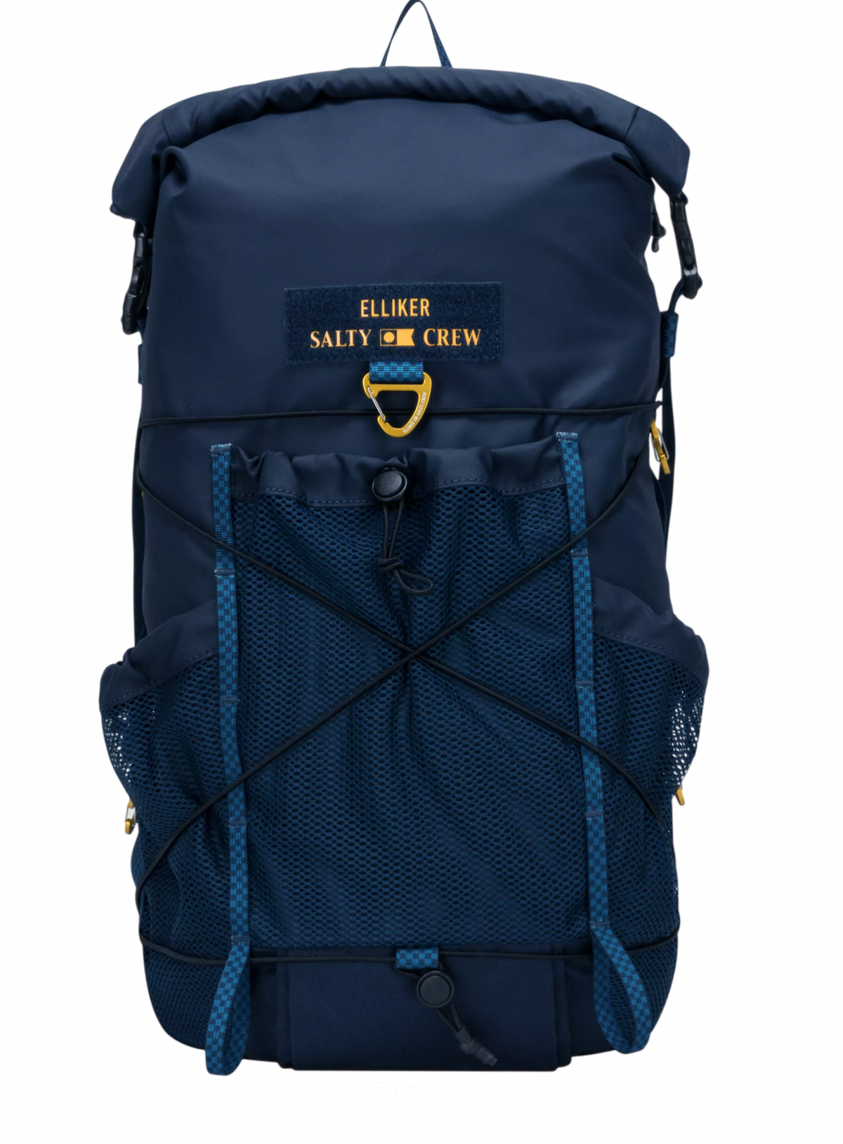 Zaino Dais Roll Top blu 13/18L Elliker x Salty Crew