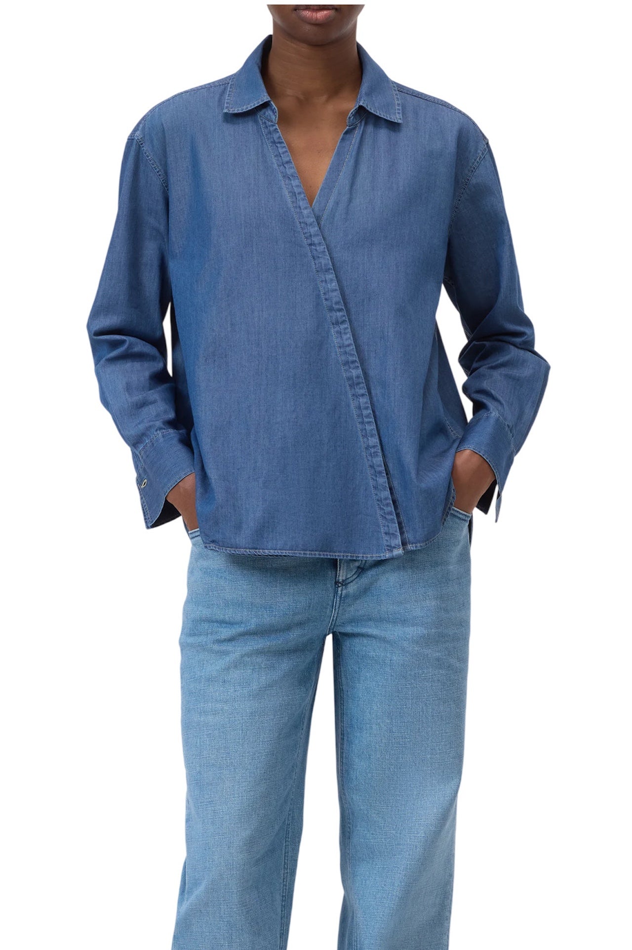 Camicia denim leggero Clsed