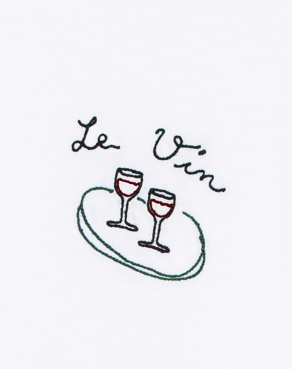 T-shirt Wine Maison Labiche — dettaglio
