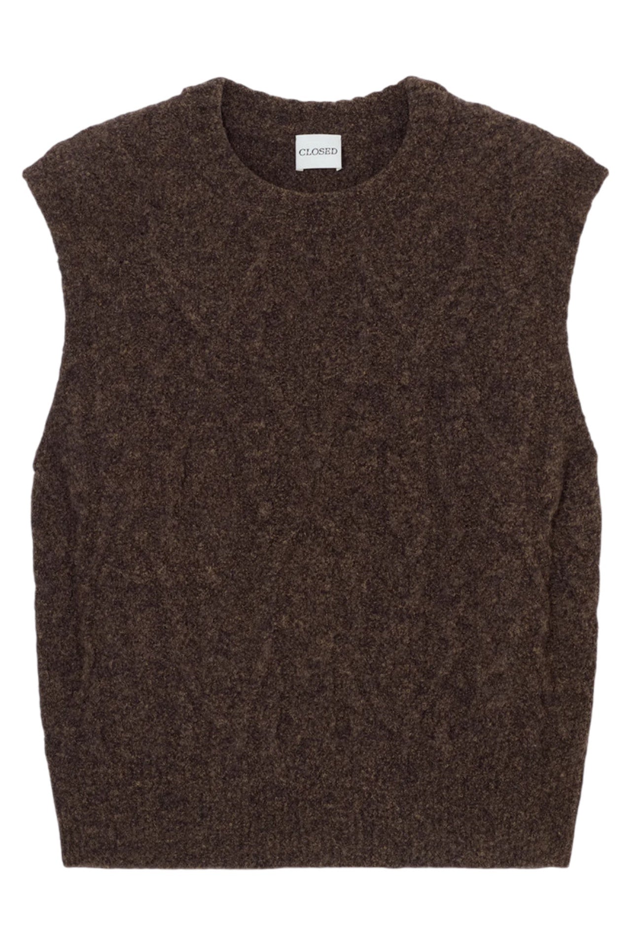 Gilet marrone Closed