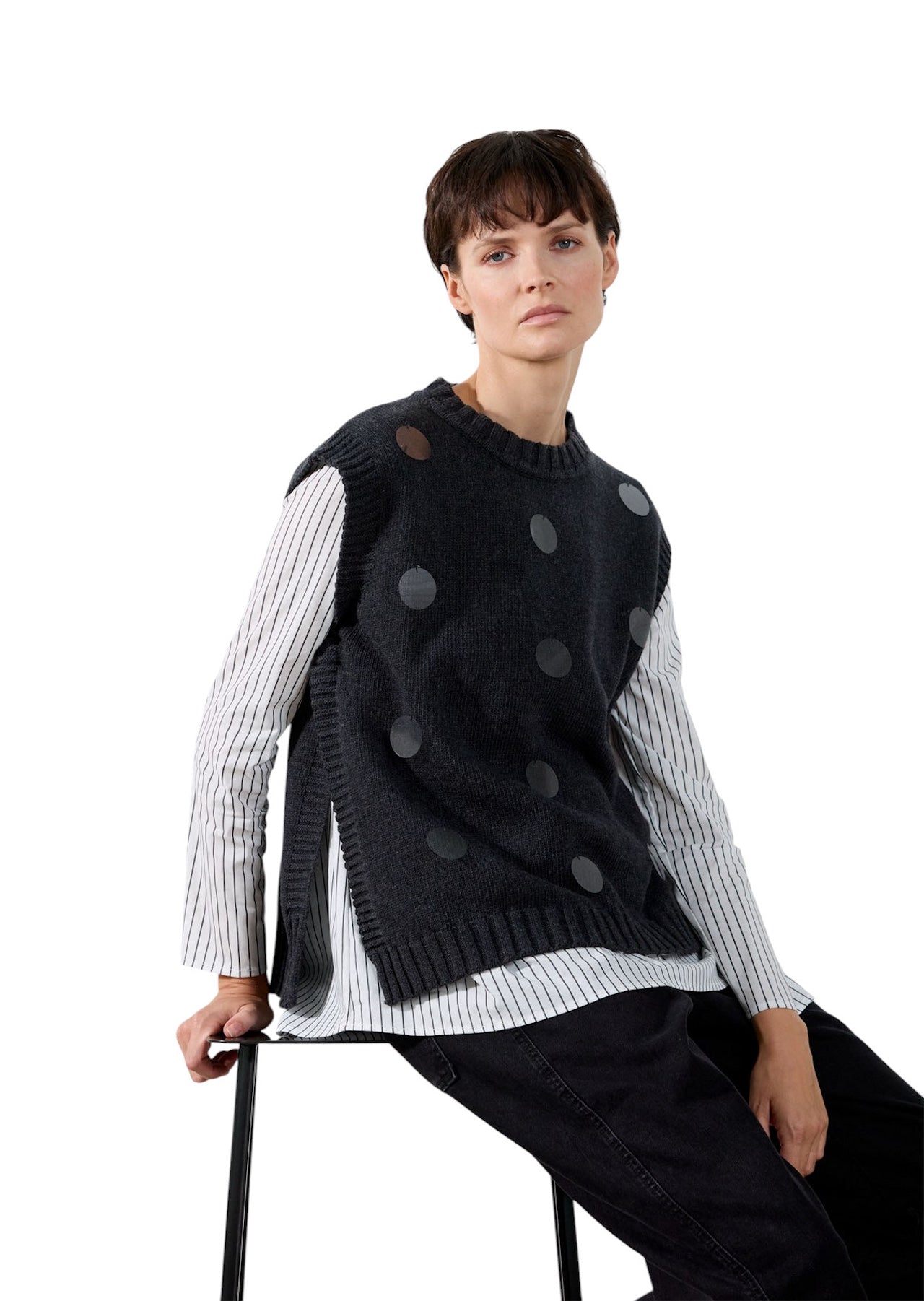 Gilet girocollo Rialto 48