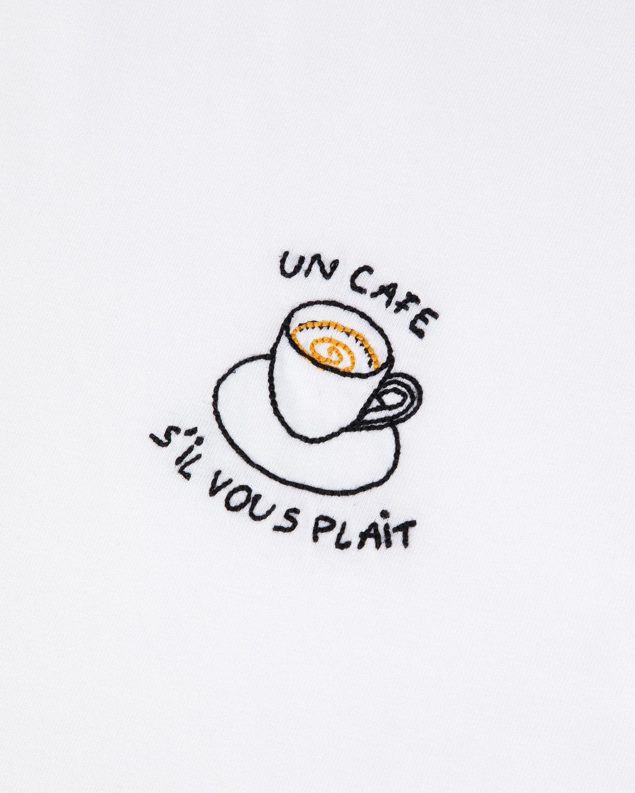 Unisex t-shirt un cafe svp Maison Labiche