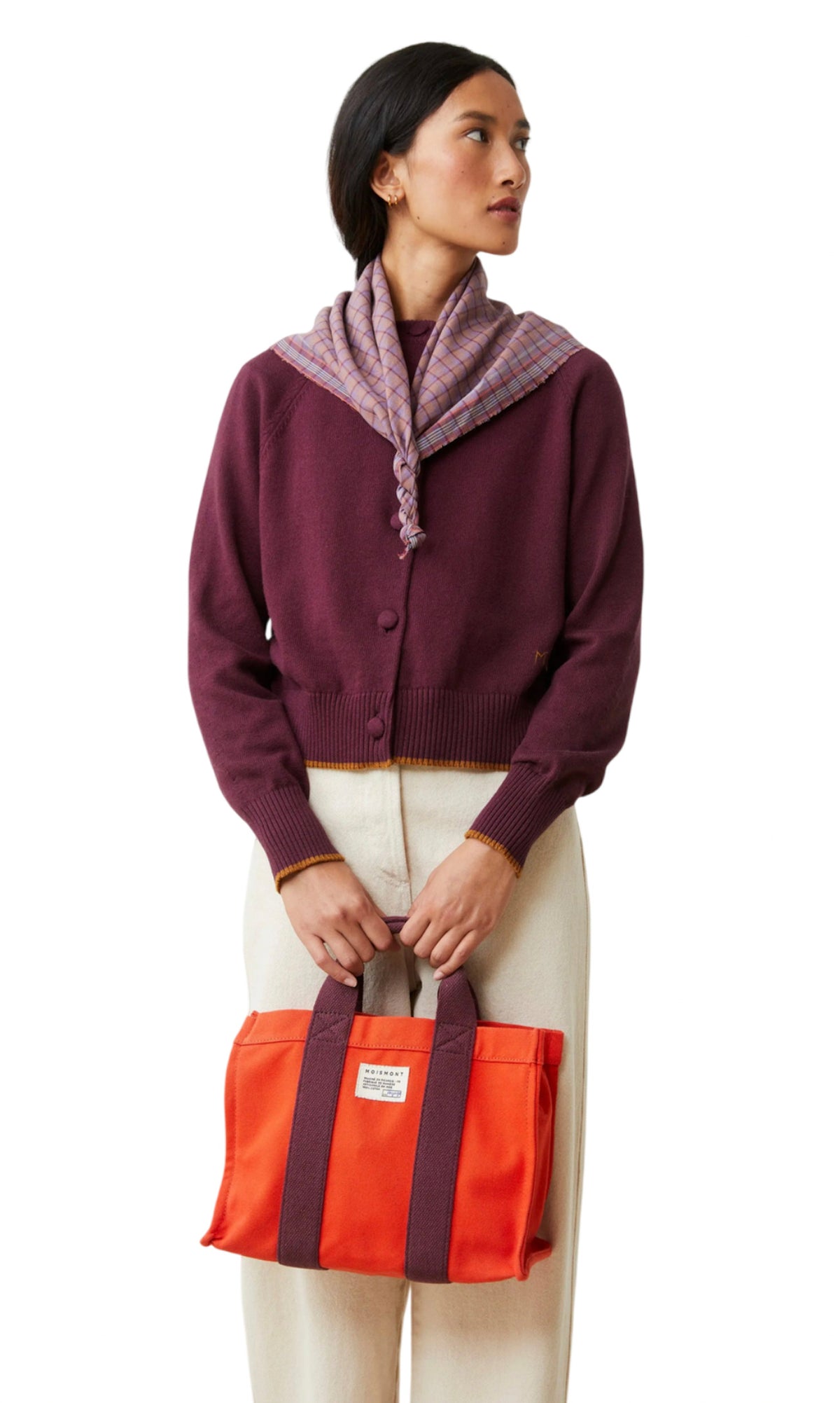 Mini tote bag Moismont No. 45 – indossata