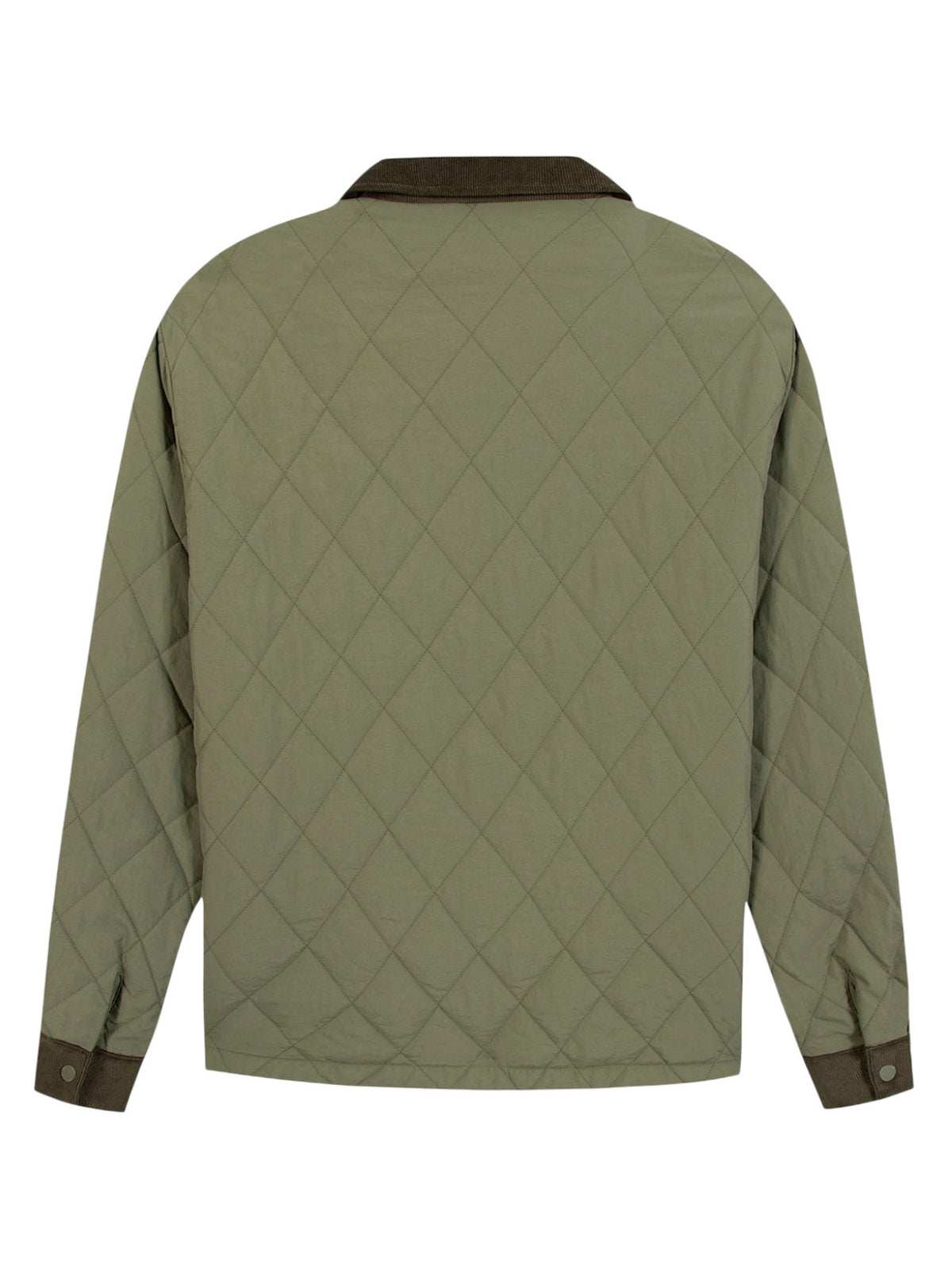 Jacket trapuntato Maison Labiche verde militare - vista da dietro