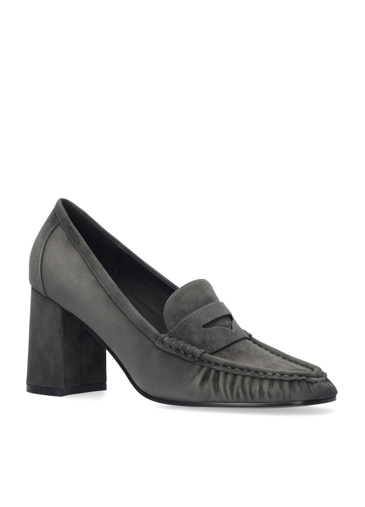 Mocassino Bibi Lou in suede con tacco