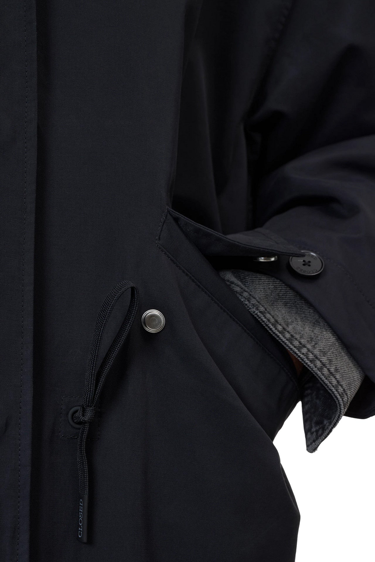 Parka cotone e nylon Closed