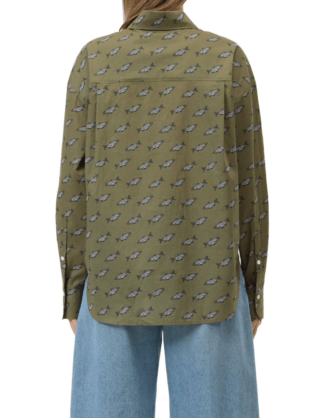 Camicia oversized closed