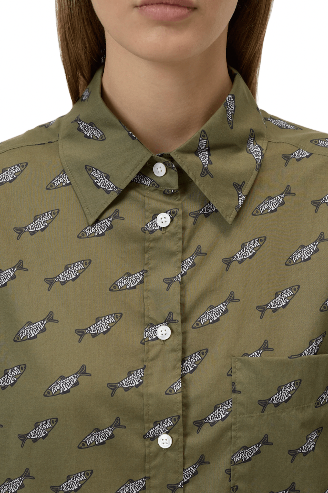 Camicia oversized closed