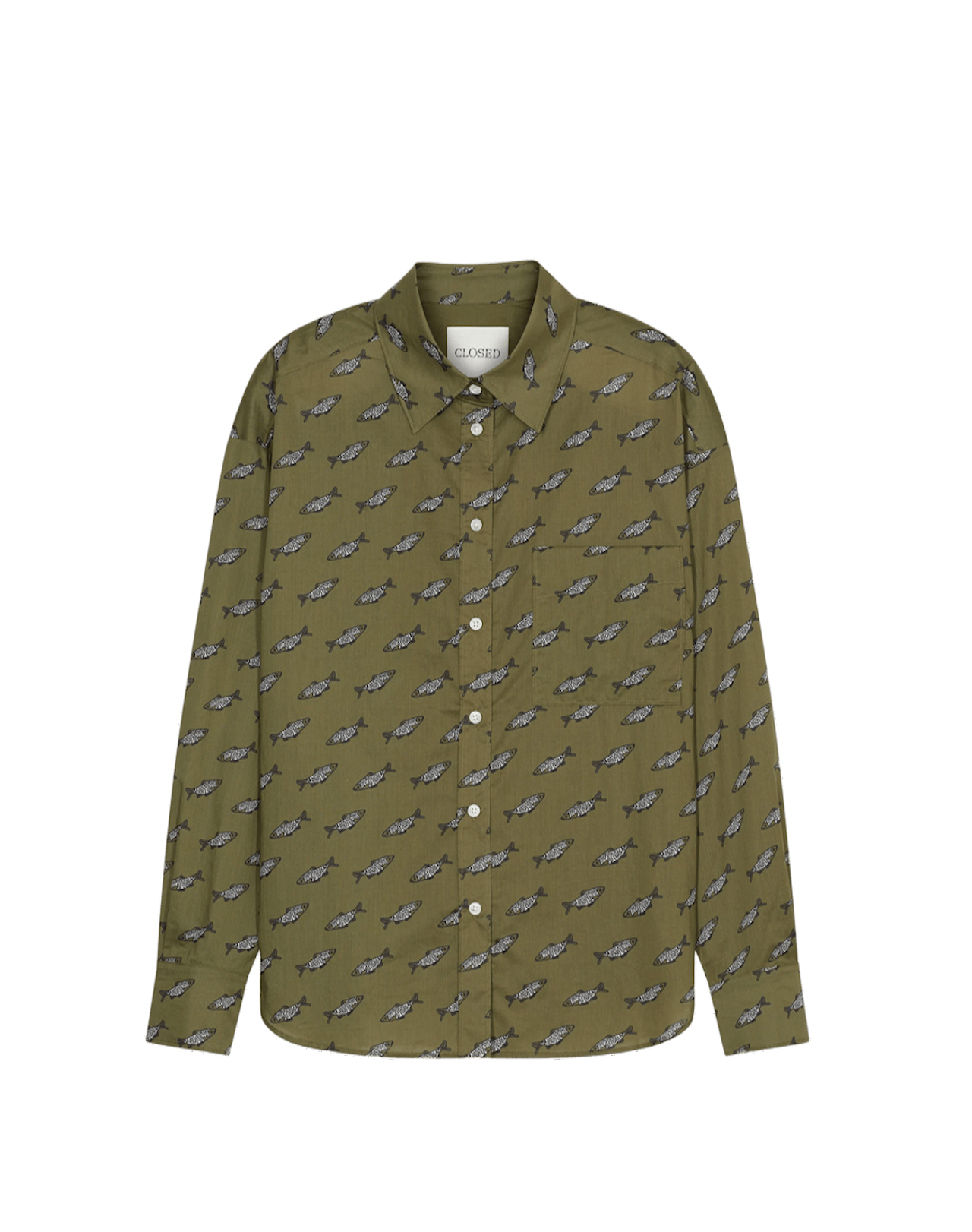 Camicia oversized closed