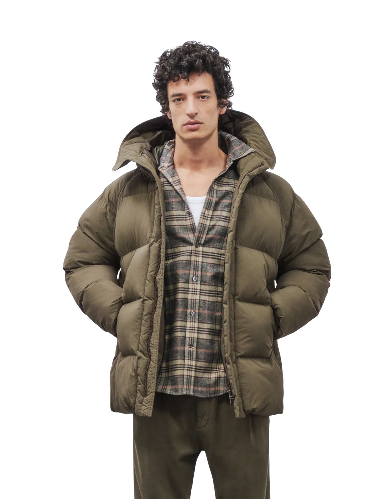 Puffer jacket Closed