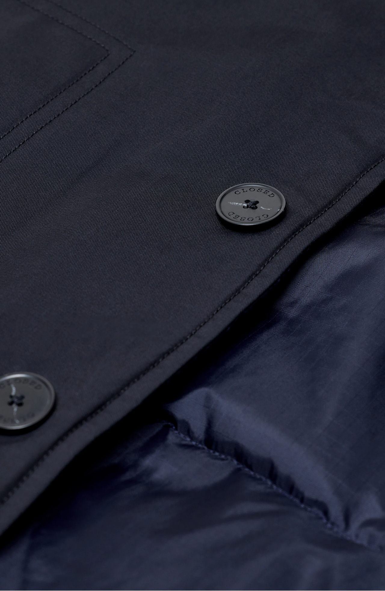 Piumino in cotone reversebile Closed