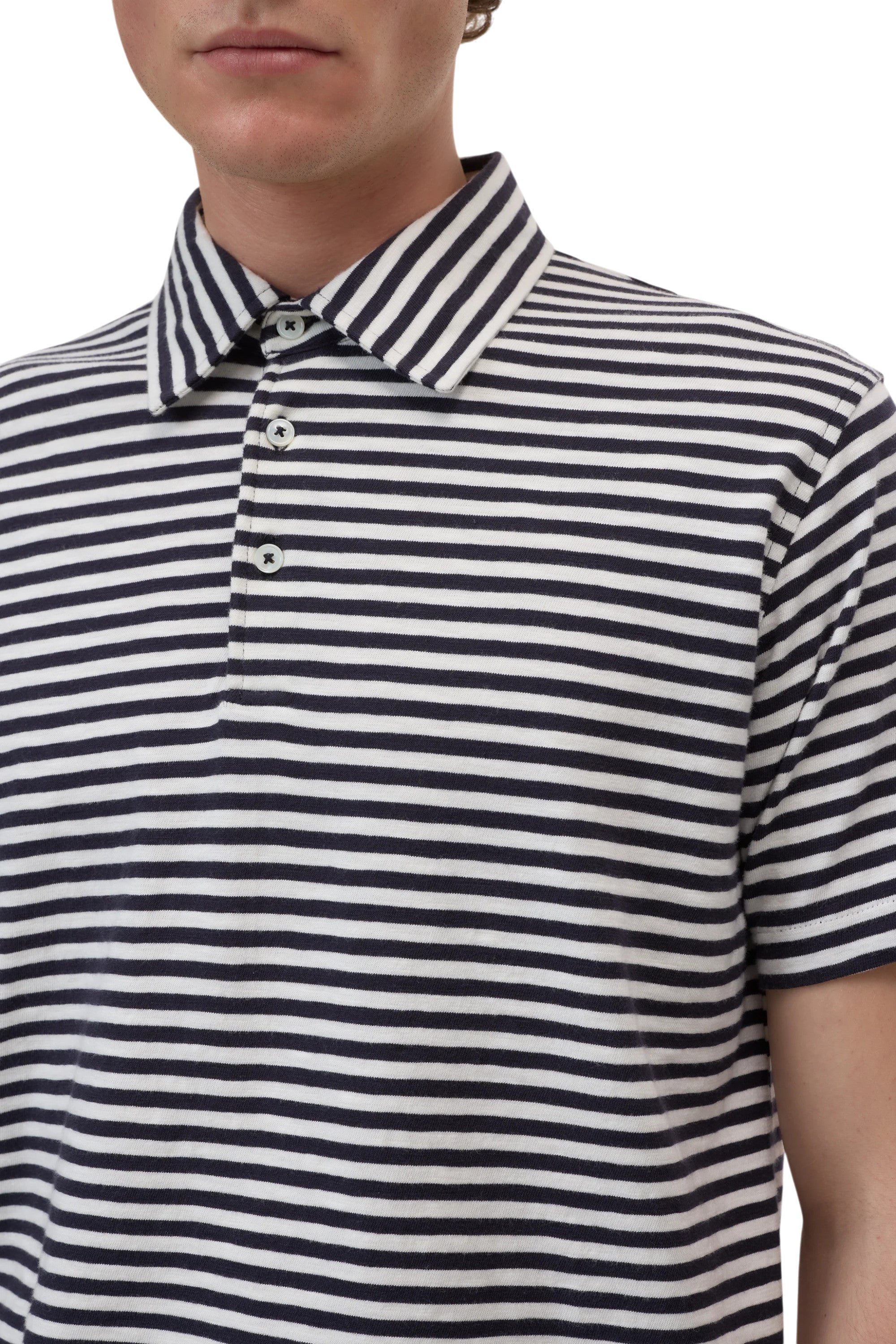 Polo a righe Closed