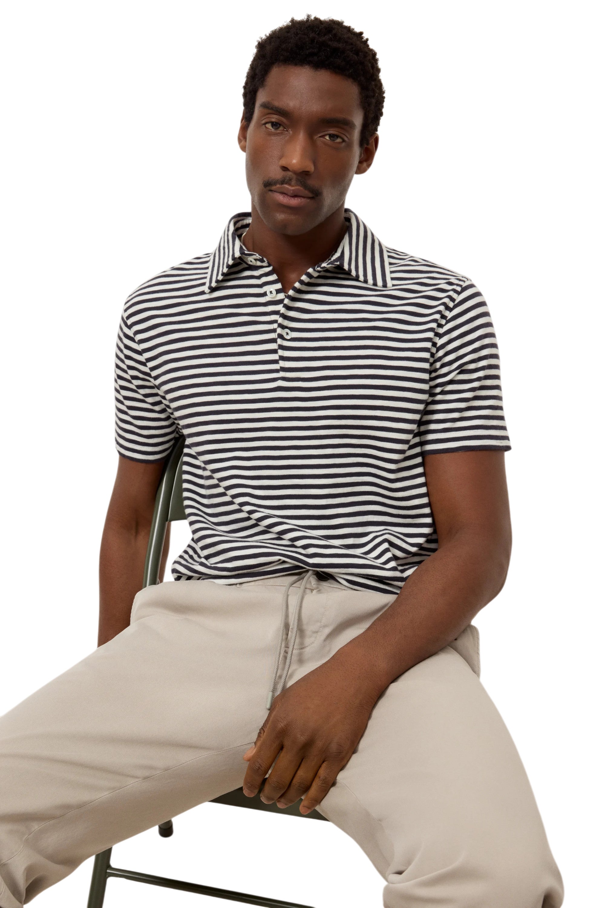Polo a righe Closed