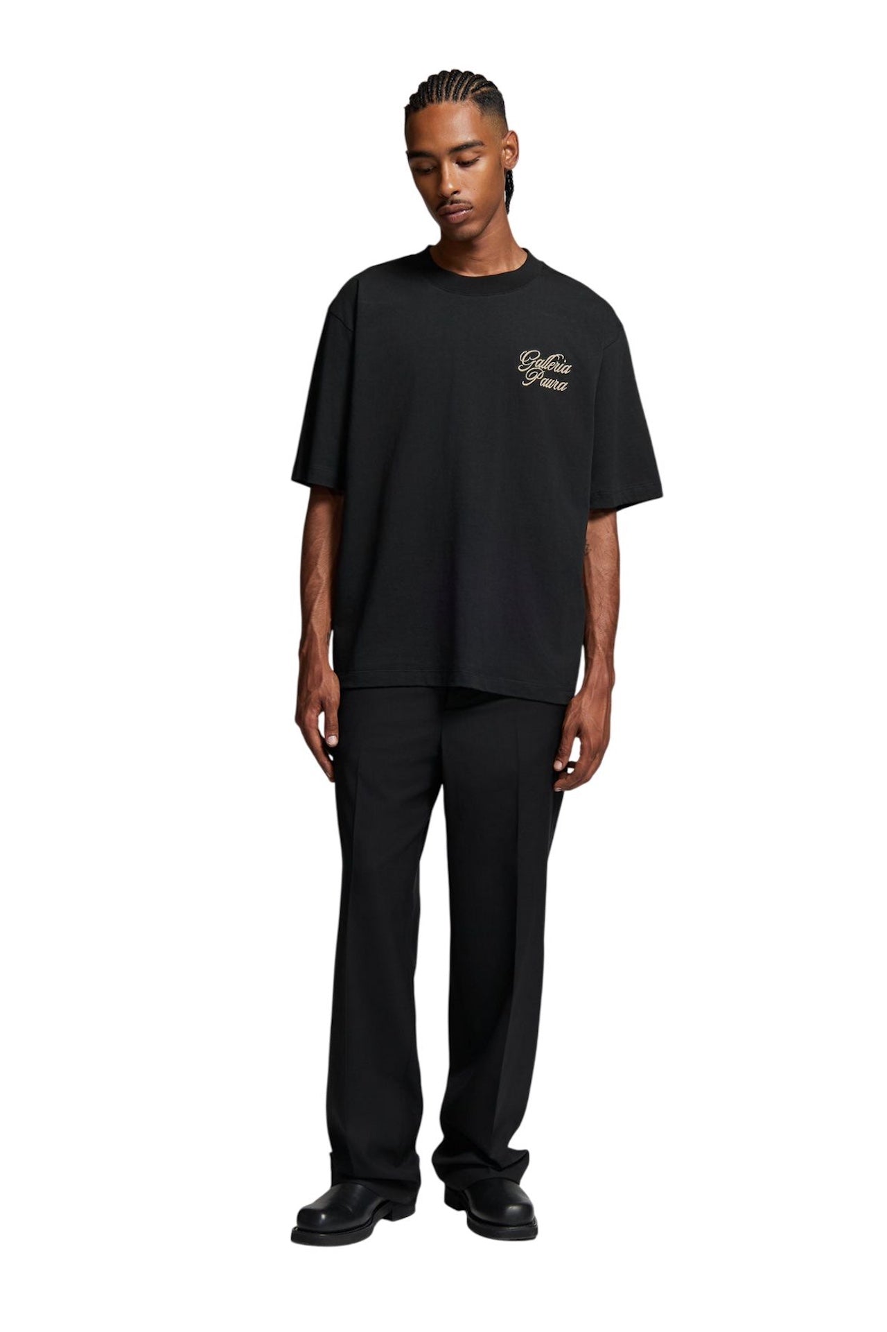 T-shirt galleria paura corsivo Danilo Paura