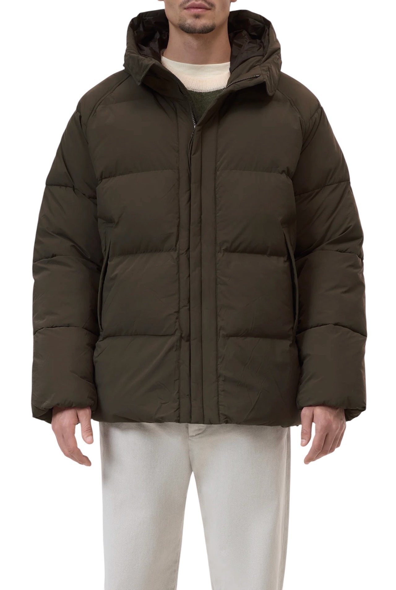 Puffer jacket Closed