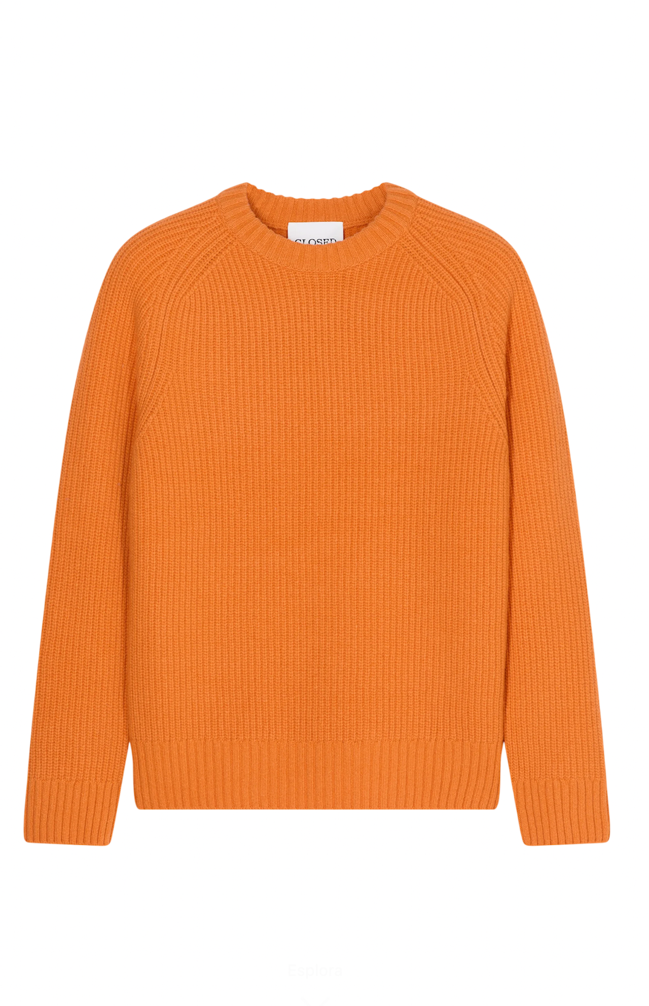 Pull in pura lana Closed girocollo uomo zucca