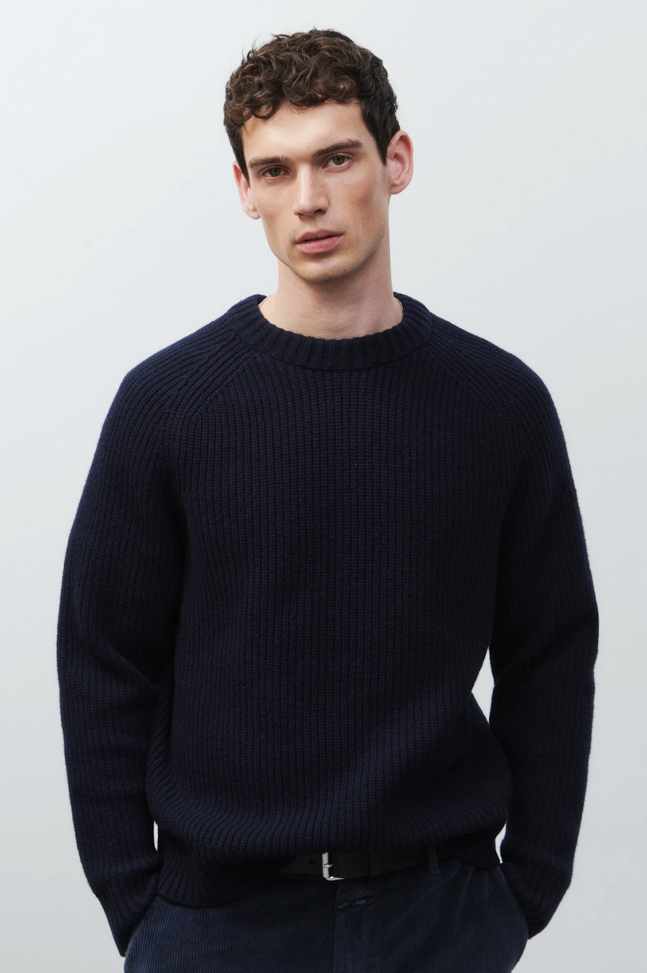 Pull in lana girocollo Closed