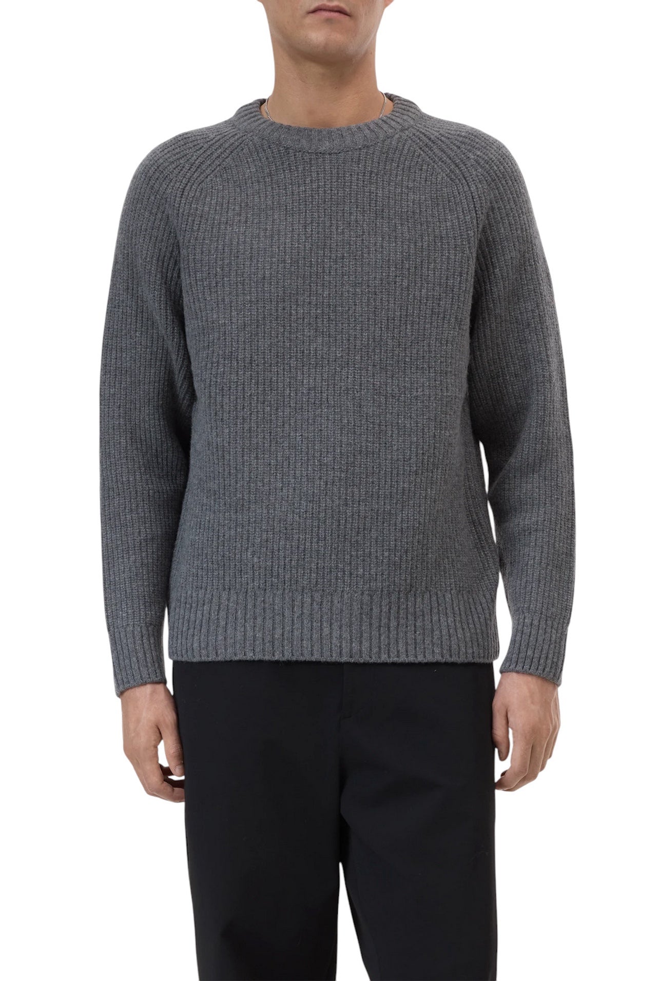 Pull in lana girocollo Closed