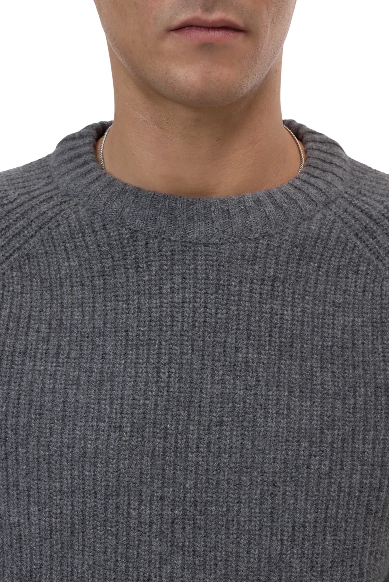 Pull in lana girocollo Closed