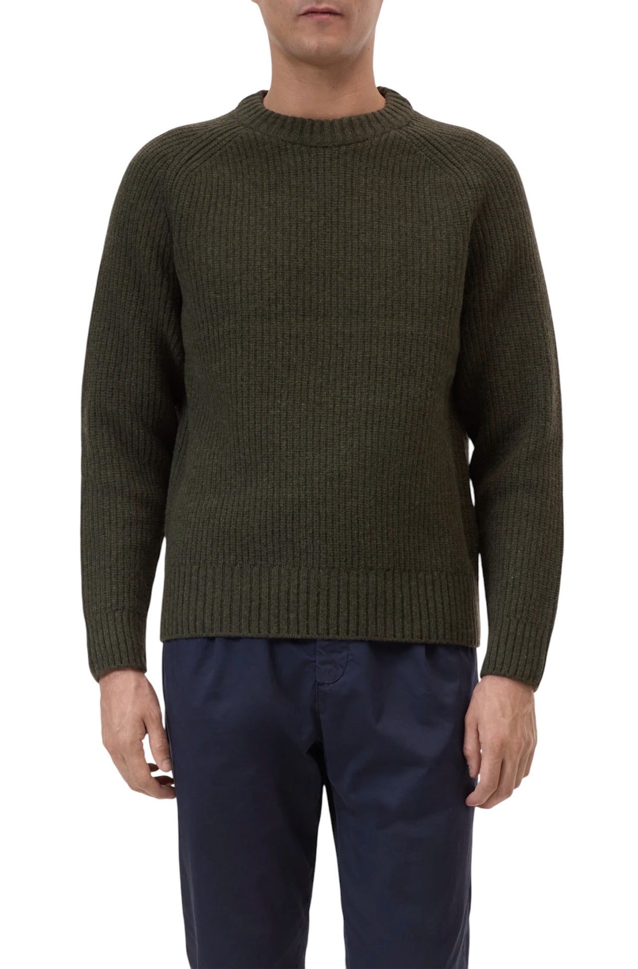 Pull in lana girocollo Closed