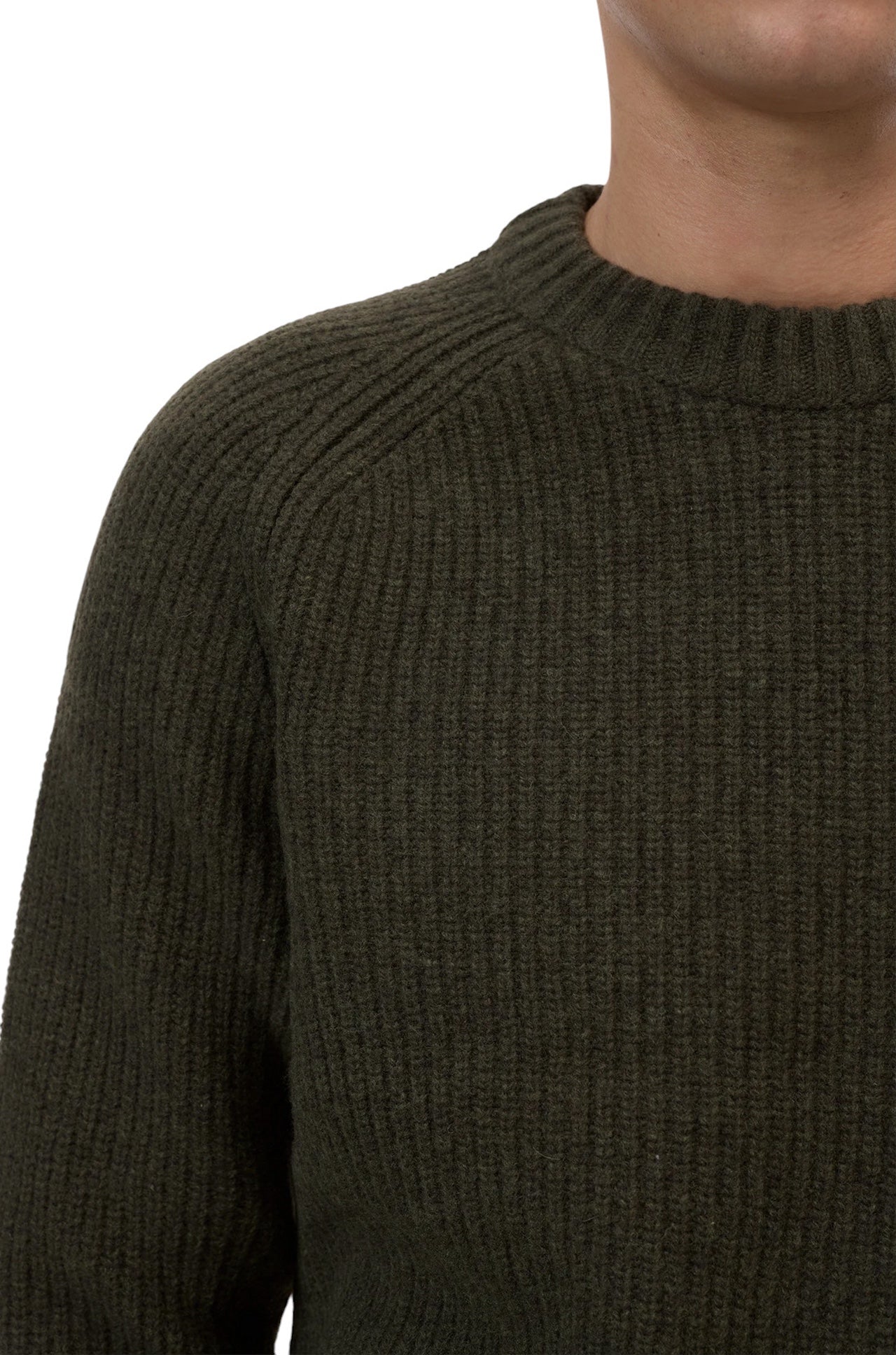 Pull in lana girocollo Closed