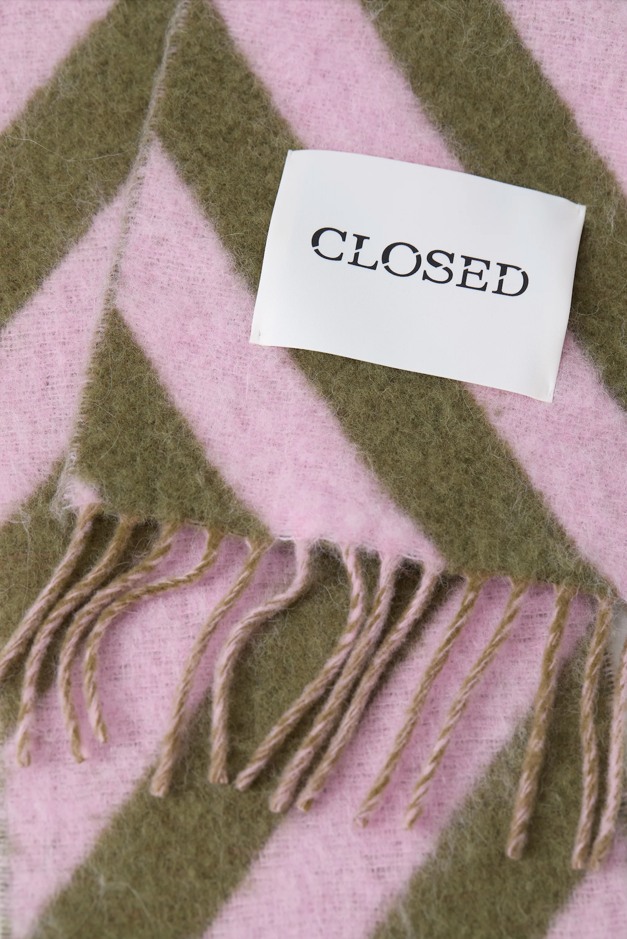 Sciarpa a righe unisex Closed