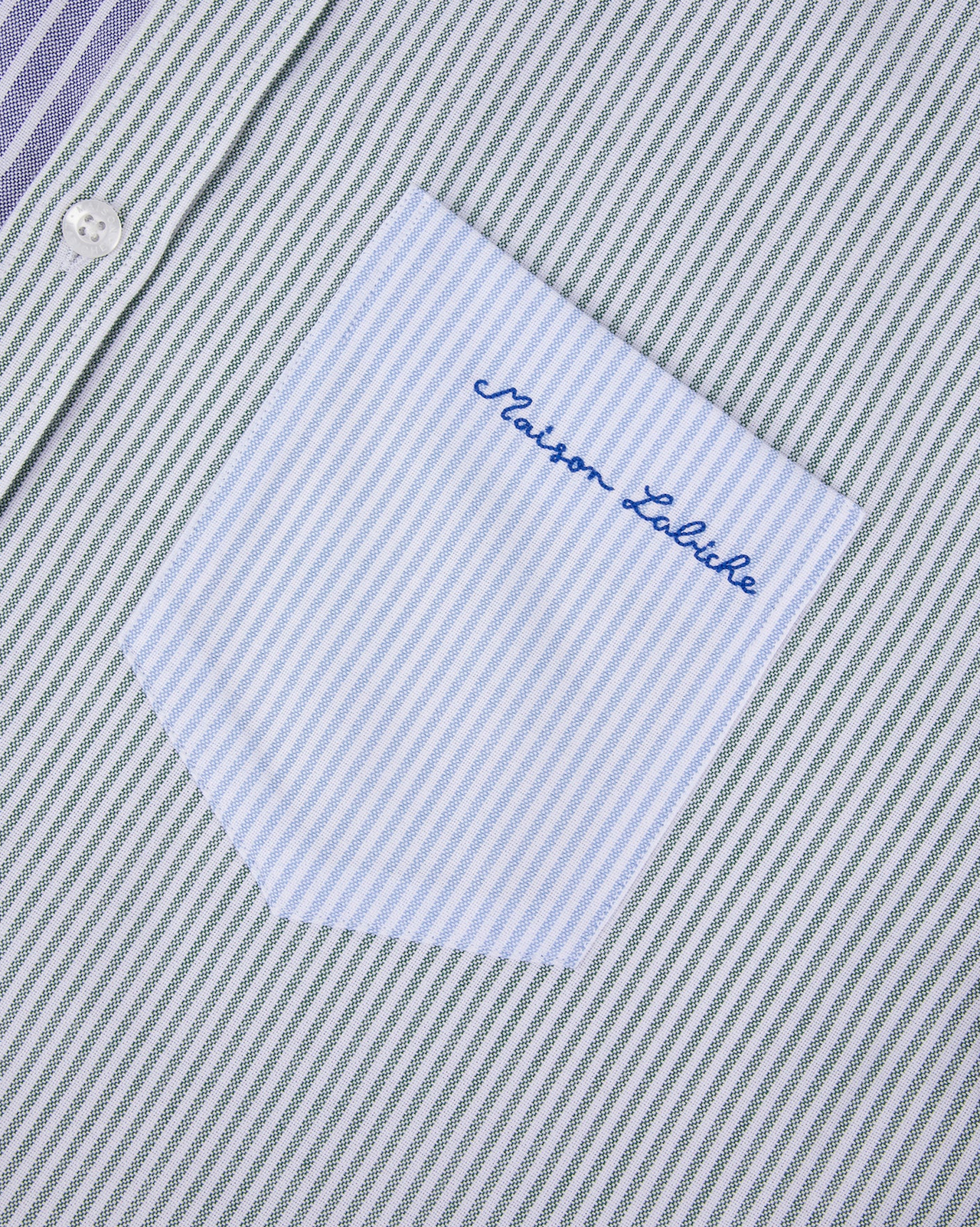Camicia oxford con taschino Maison Labiche