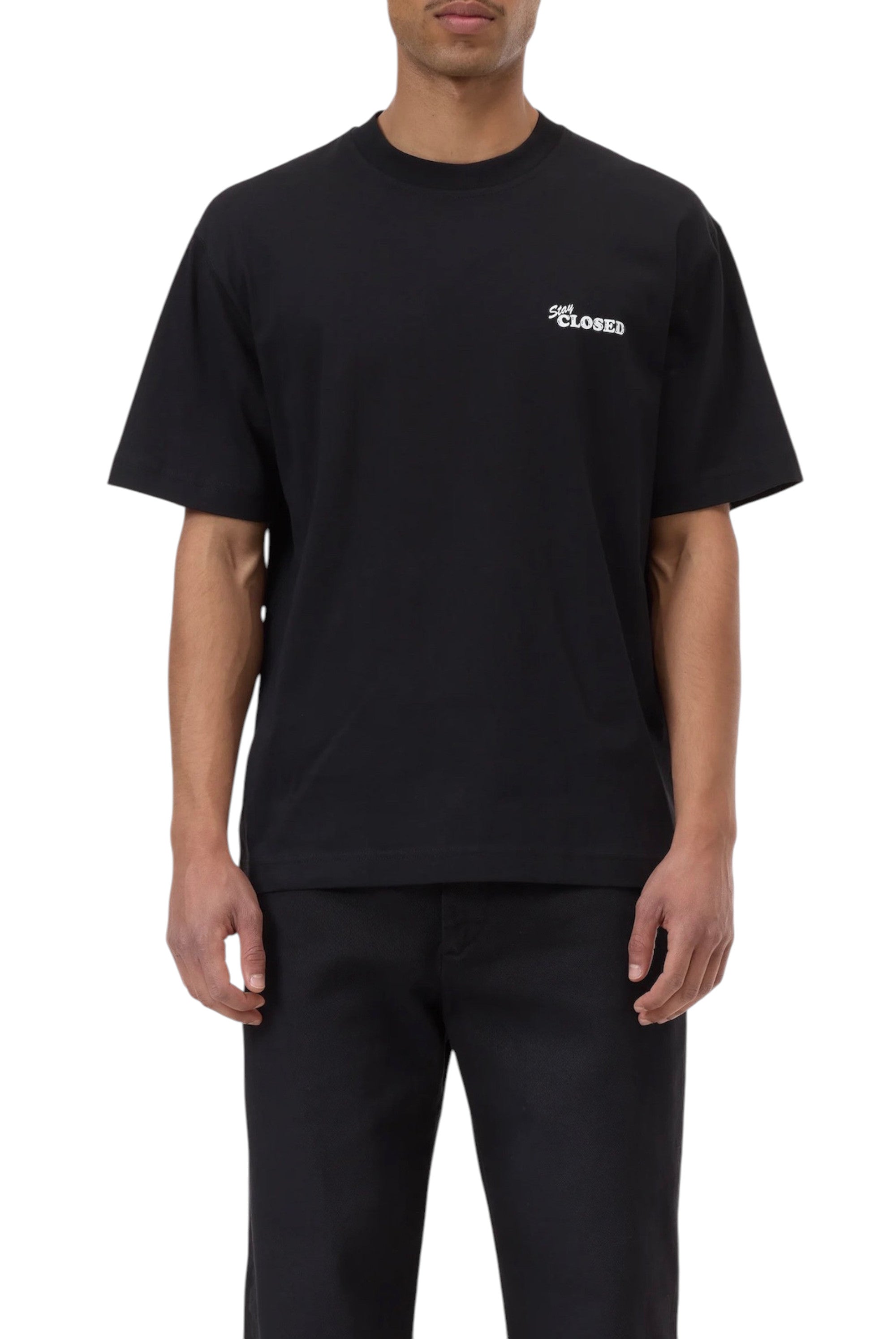 T-shirt nera manica corta Closed