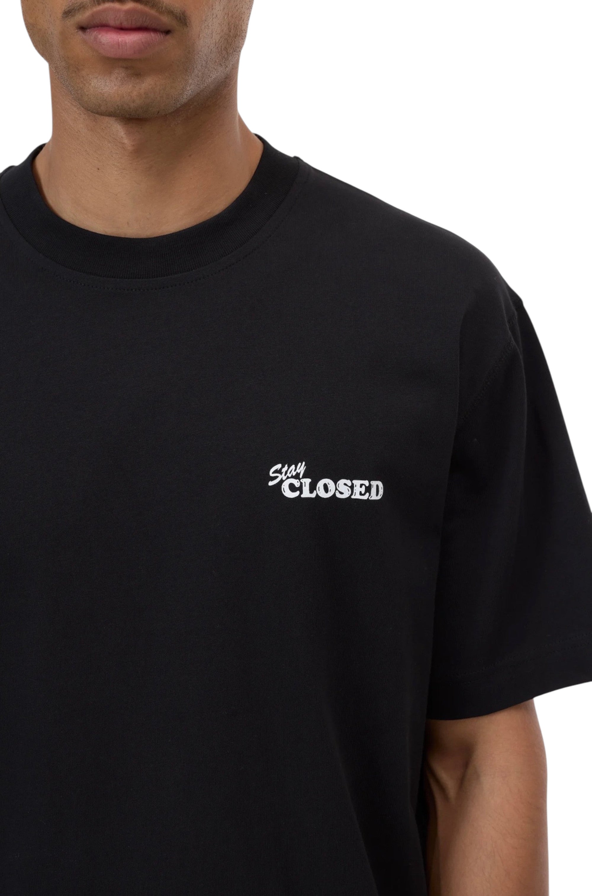 T-shirt nera manica corta Closed