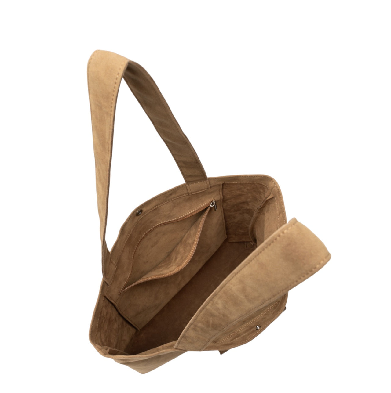 Tote bag effetto scamosciato Lancaster