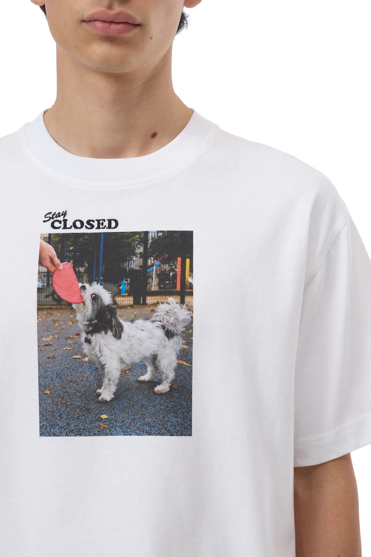 T-shirt manica corta con stampa Closed