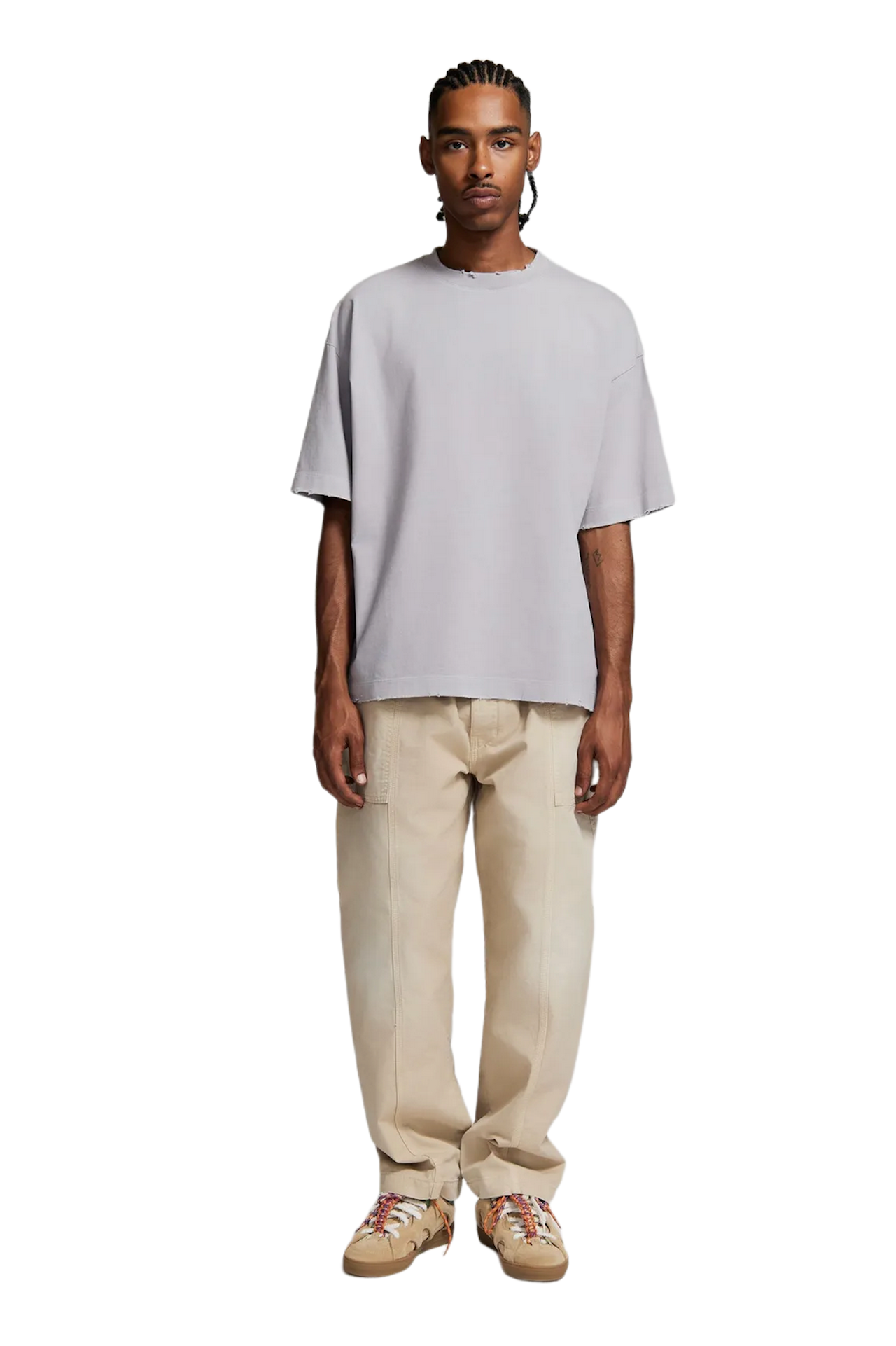 T-shirt lilac oversized Danilo Paura