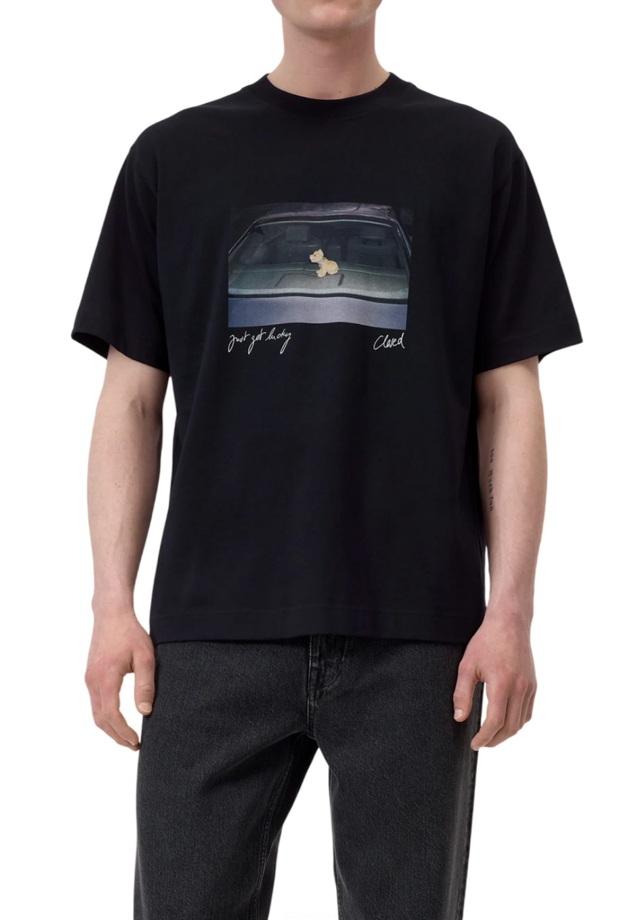 T-shirt con stampa foto Closed